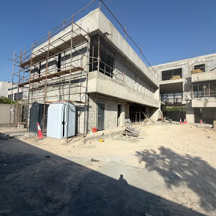 مشروع قيد التنفيذ في الموقع